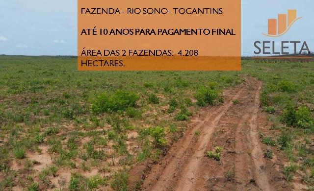 Foto 1 - Fazenda rio sono tocantins  4208 hectares