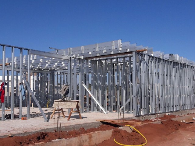 Foto 1 - Construcao steel frame